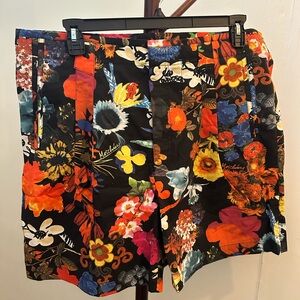 Moschino Floral Print Shorts